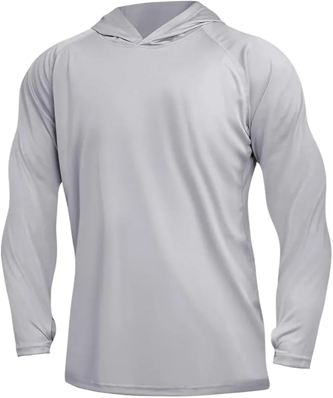 DiULi Hombres Sudadera de Protección Solar UPF 50+