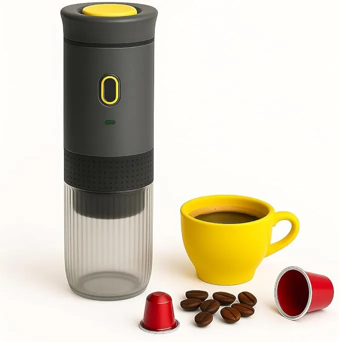 Cafetera Espresso Portátil Duckdik 3 en 1