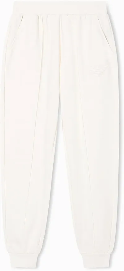 Pantalones icónicos de Rizo con puños para Mujer Emporio Armani
