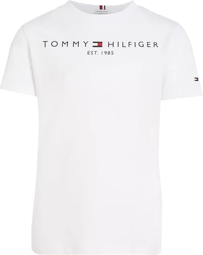 Tommy Hilfiger Camiseta de Manga Corta Infantil Unisex Essential tee
