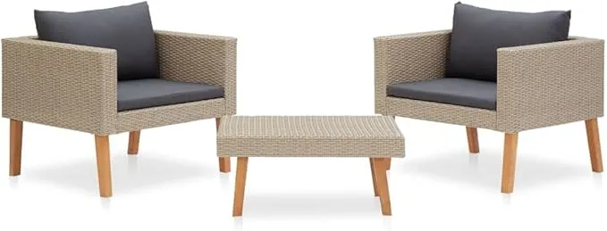 Set de muebles de jardín vidaXL