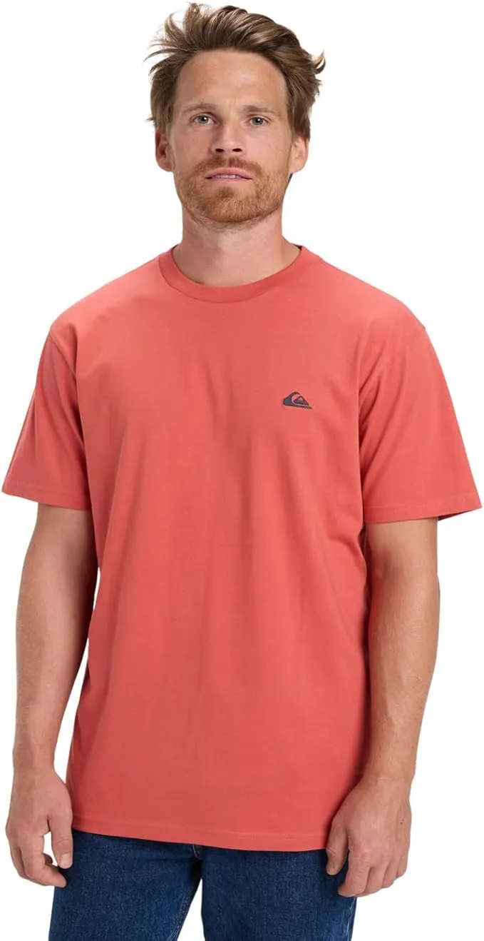 Camiseta Quiksilver Rosa Manga Corta para Joven