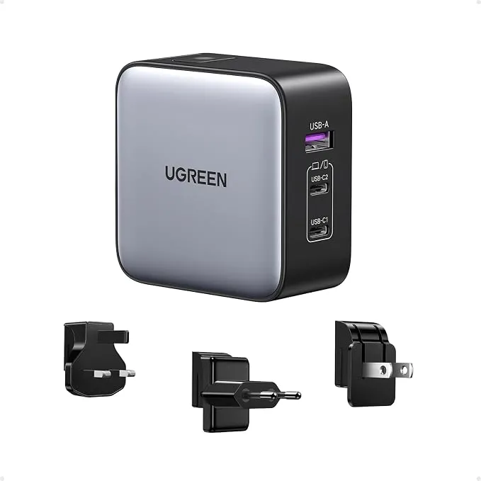 UGREEN Nexode Cargador Universal 3 Puertos PD 3.0 PPS 25W