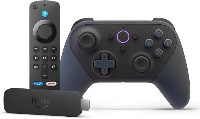 Fire TV Stick 4K Plus + Mando Luna: Pack Gaming y Streaming Definitivo