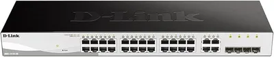 Switch D-Link DGS-1210-28/E Gigabit de 24 Puertos con 4 Puertos SFP Combo