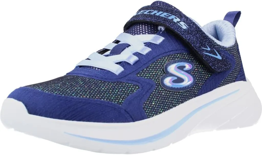 Zapatillas Deportivas Skechers Wave 92 para Niña con Cierre Fácil