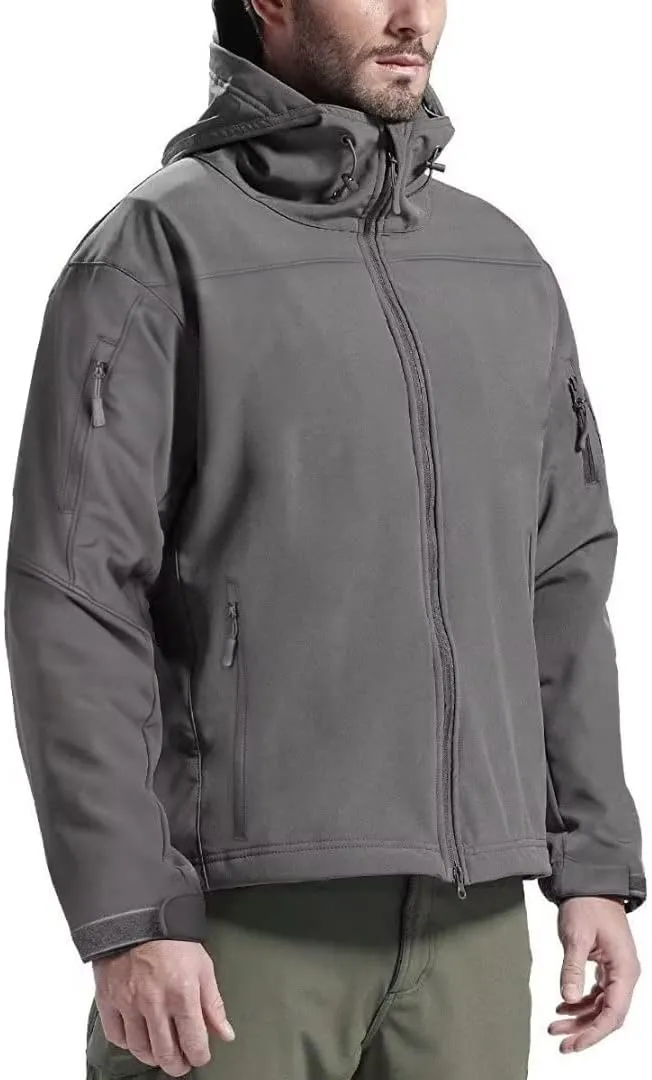 Chaqueta Cortavientos Multibolsillos Outdoor FREE SOLDIER para Hombre (Talla 3XL)
