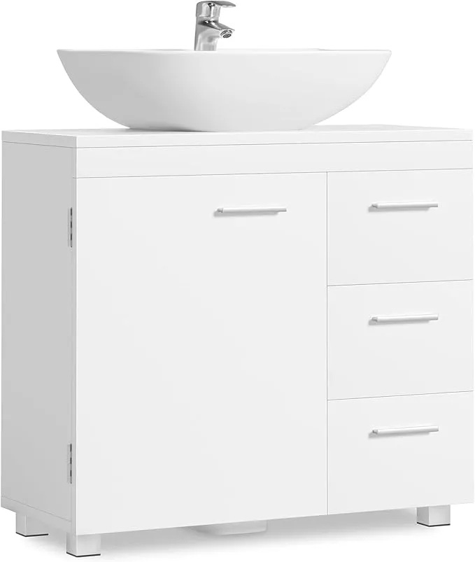 VASAGLE BBK504W01 ORGANIZADOR Mueble Bajo Lavabo