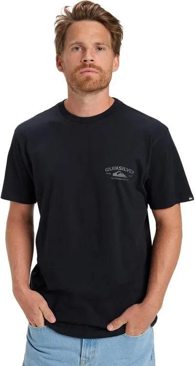 Quiksilver Anchor Lockup SS Camiseta Hombre