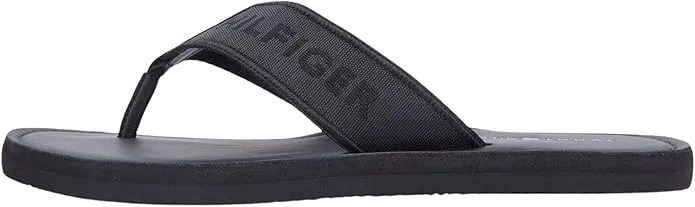 Tommy Hilfiger Hilfiger FM0FM05808 - Sandalias de playa de cuero para hombre