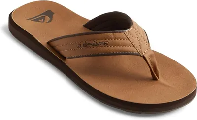 Quiksilver Carver Nubuck Chanclas, Hombre, Beige (Tan), 41 EU