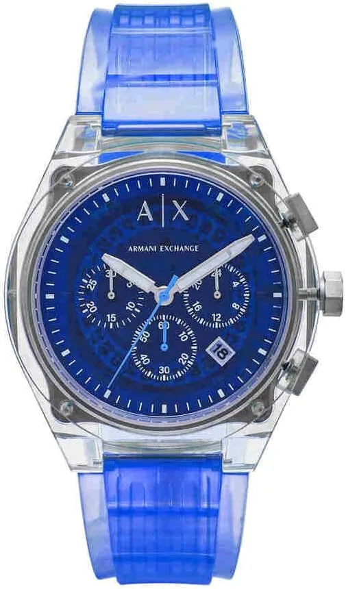 Reloj Cronógrafo Armani Exchange para Hombre con Correa de Poliuretano