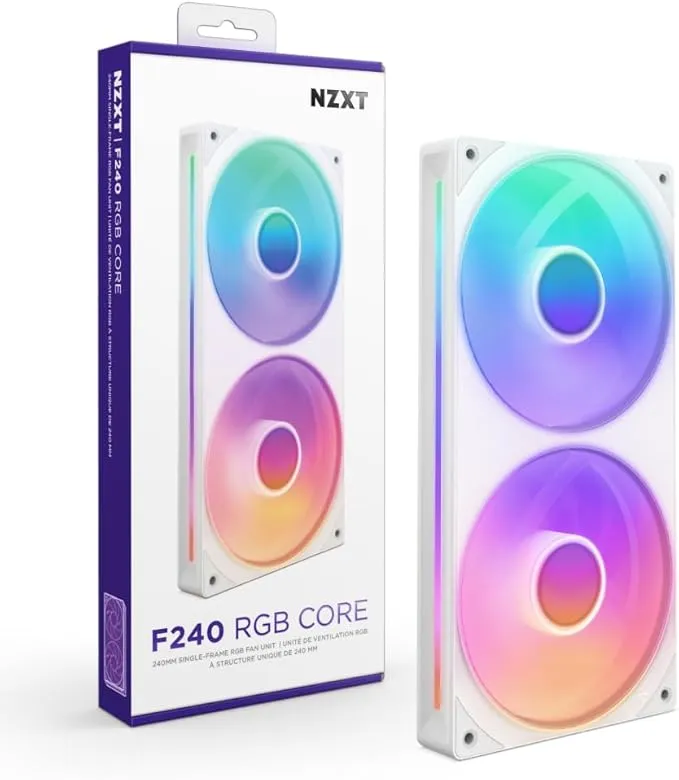 NZXT F240 RGB Core - Unidad de 240 mm