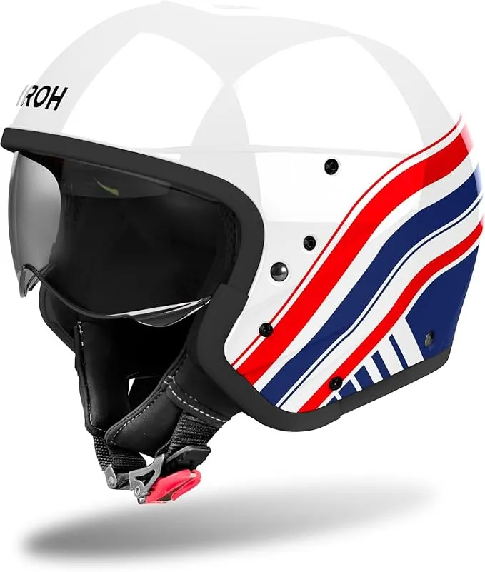 AIROH J 110 EON GLOSS M Casco Moto Jet Negro M