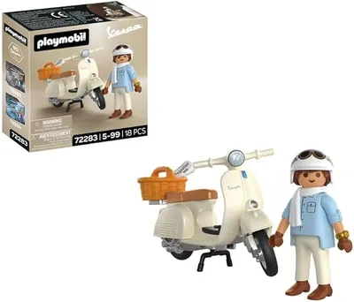PLAYMOBIL | Coches | 80 años de Vespa: Estilo Clásico