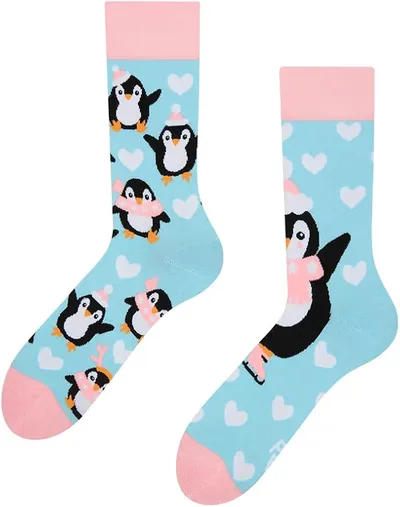 Dedoles Calcetines Unisex Algodón Pingüino Patinador