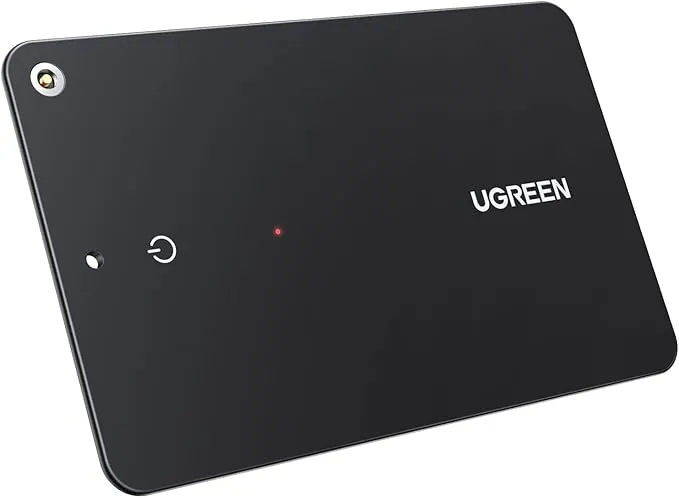 UGREEN FineTrack Slim Smart Finder - Localizador Bluetooth Compatible con Apple Find My (iOS)