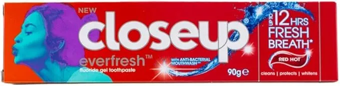 Pasta de dientes Close Up Red Hot 90 gr