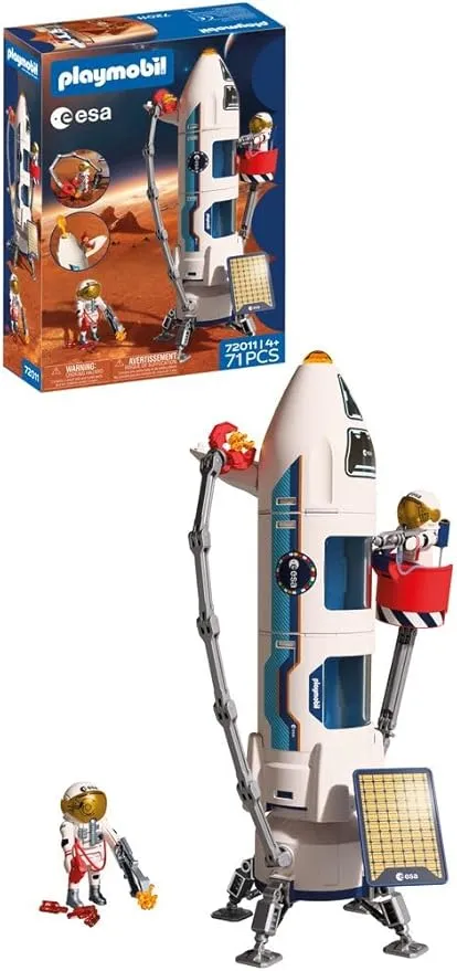 PLAYMOBIL Space Esa Cohete de investigación a Marte