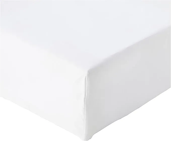 Sábana Amazon Basics Microfibra Suave para Colchón 150x200 cm