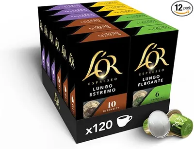 L'OR ESPRESSO LUNGO Pack de 120 cápsulas
