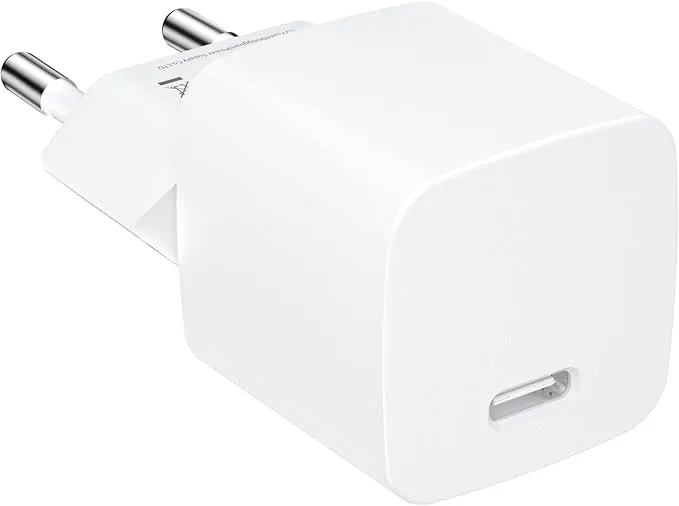 Cargador USB C 30W GAN Carga Rápida para iPhone, iPad y Galaxy