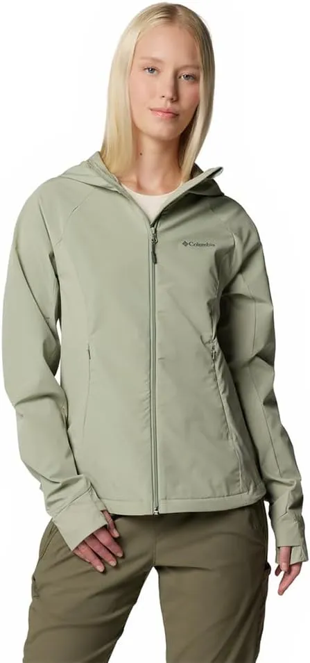 Columbia Chaqueta Softshell Antimanchas con Capucha para Mujer