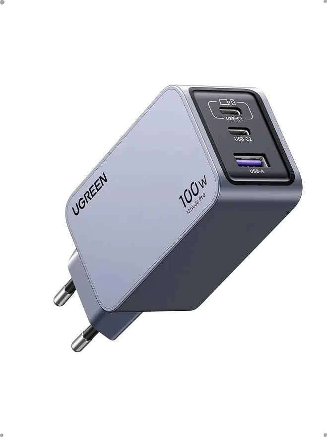 Cargador UGREEN Nexode Pro 100W Carga Rápida GAN