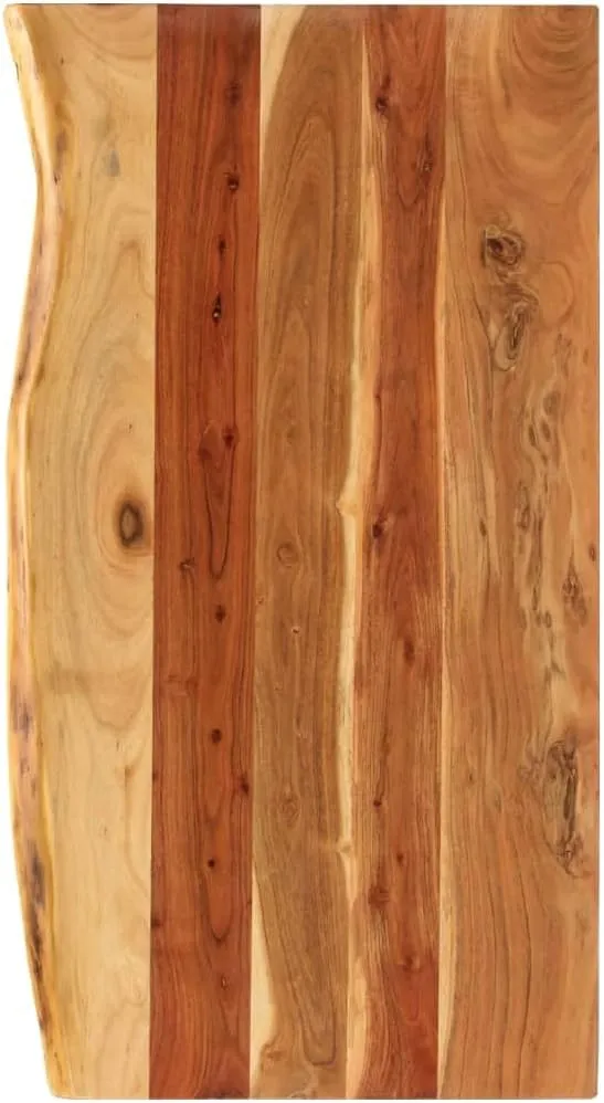 Encimera de Madera Maciza Acacia para Baño - 100x52cm