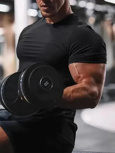 Camiseta Deportiva de Secado Rápido para Hombre
