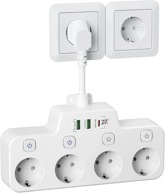 Regleta Enchufes con USB C