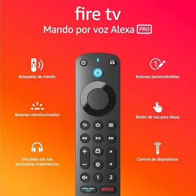 FIRE TV: MANDO VOZ ILUMINADO