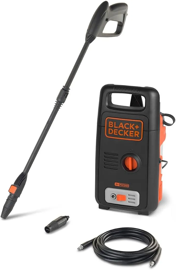 Black+Decker Hidrolimpiadora de Alta Presión BXPW1300E
