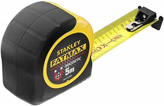 STANLEY FATMAX Flexómetro Blade Armor Magnético 5m - Cinta Ancha 32mm