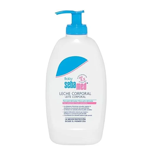 Leche Corporal Hidratante Baby Sebamed para Piel Delicada, 400 ml