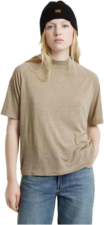 Camiseta para Mujer G-STAR Saddle Sleeve Boxy Top