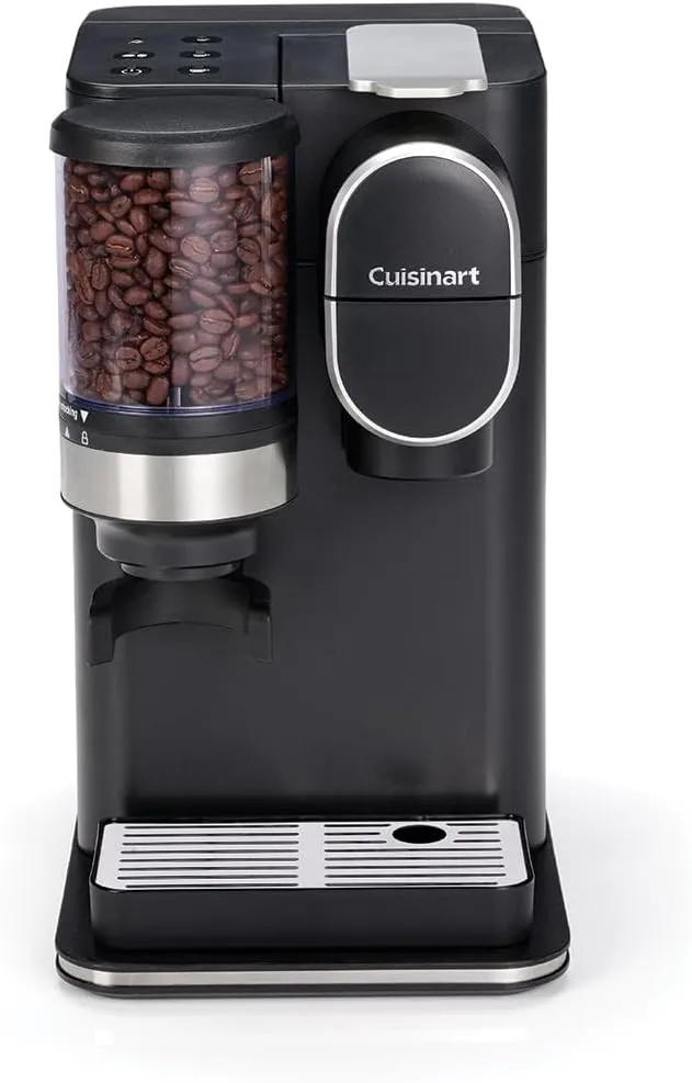 Cuisinart Grind And Brew: Cafetera Monodosis con Molinillo Integrado