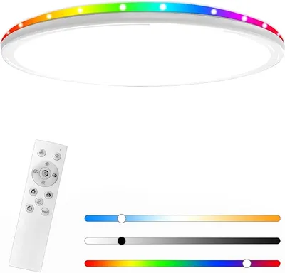 Plafón LED TOPBOS RGB 30W con Mando y Regulable