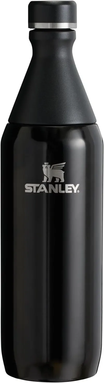 Stanley 1913 All Day Slim Botella de Agua 0.6L - Negra