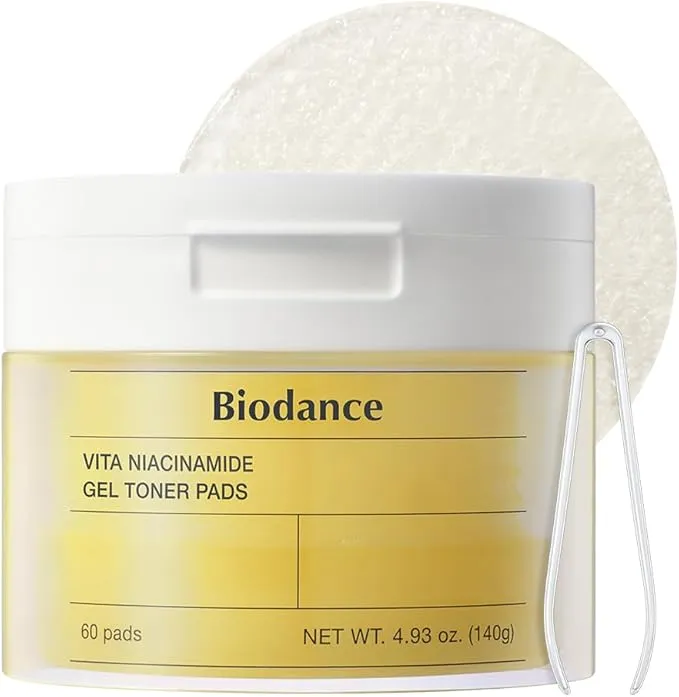 Biodance Vita Niacinamide Gel Toner Pads