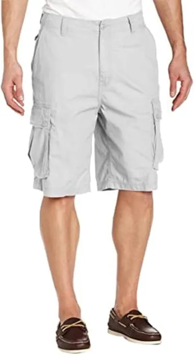 Nautica Mini Pantalón Corto Cargo de Sarga Ripstop 100% Pantalón Corto de Sarga Ripstop - Cargo Hombre