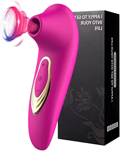 Vibrador Sugador para Clitóris e Mamilos