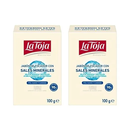 Pack 2 Jabones de Manos La Toja Hidrotermal 100g