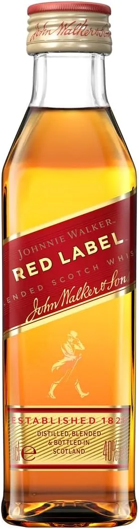 Whisky Johnnie Walker Red Label Pack 12 Botellas Miniatura