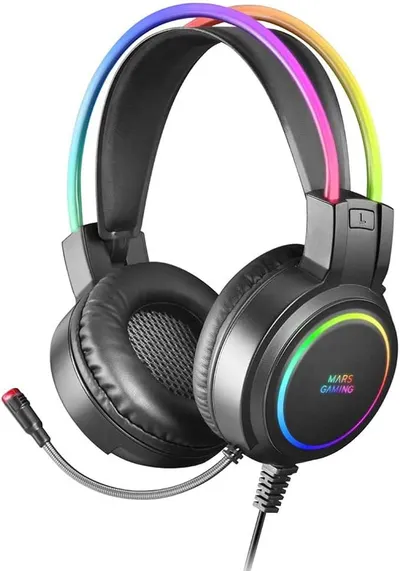 Auriculares gaming Mars Gaming MHRGB
