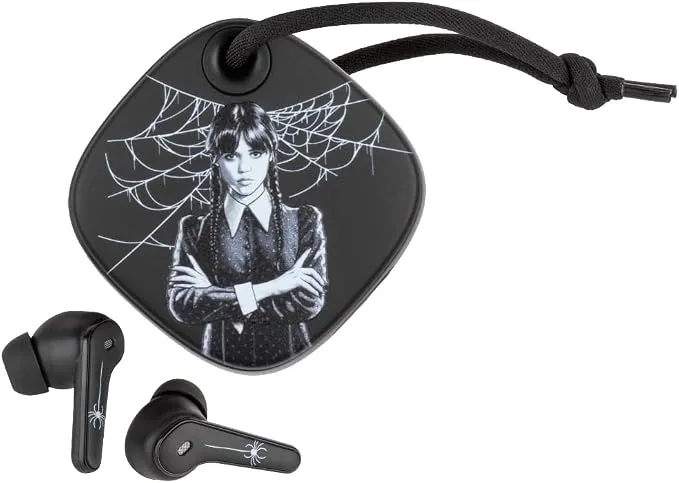 Auriculares Inalámbricos Konix Miércoles Bluetooth IPX4 Negro