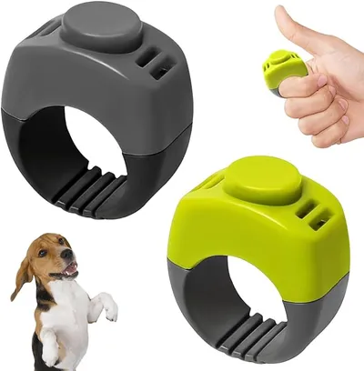 Pack doble de clickers para perros DOVBAN