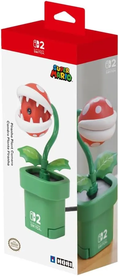 Piranha Plant Cámara para Nintendo Switch