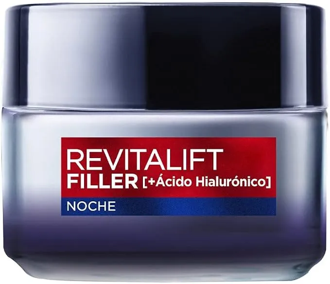 L'Oréal Paris Revitalift Filler Crema de Noche Antiedad con Ácido Hialurónico