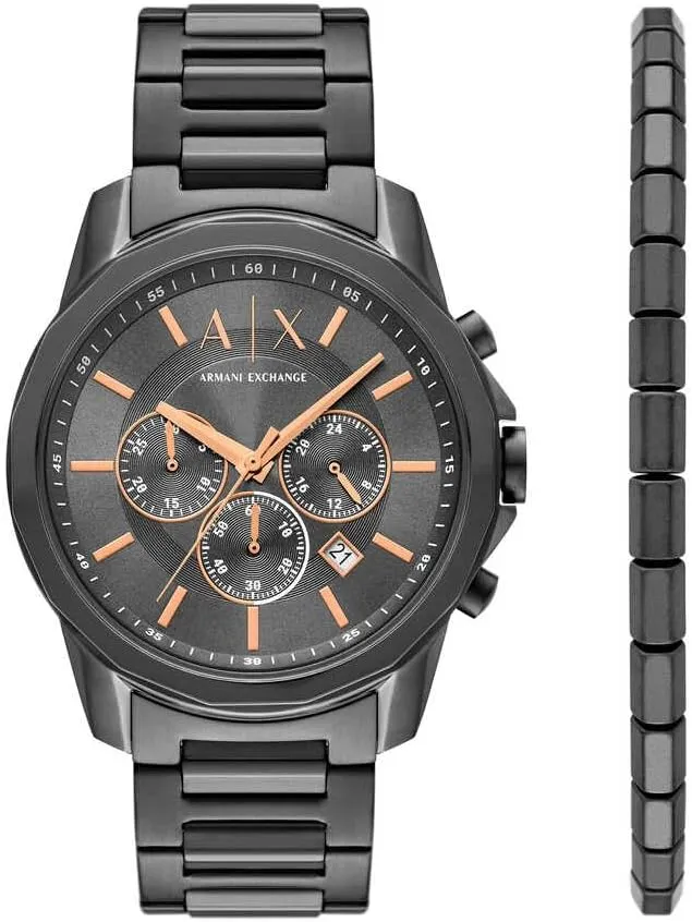 Reloj Armani Exchange Hombre Cronógrafo Cuarzo Correa Acero